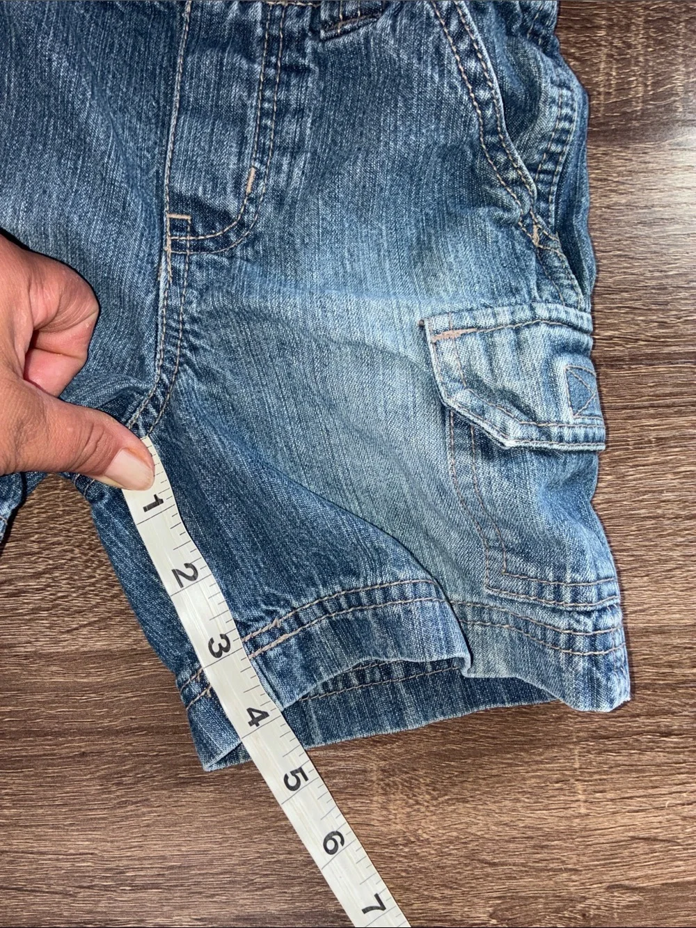 EUC Circo Boys 18M Denim Cargo Shorts